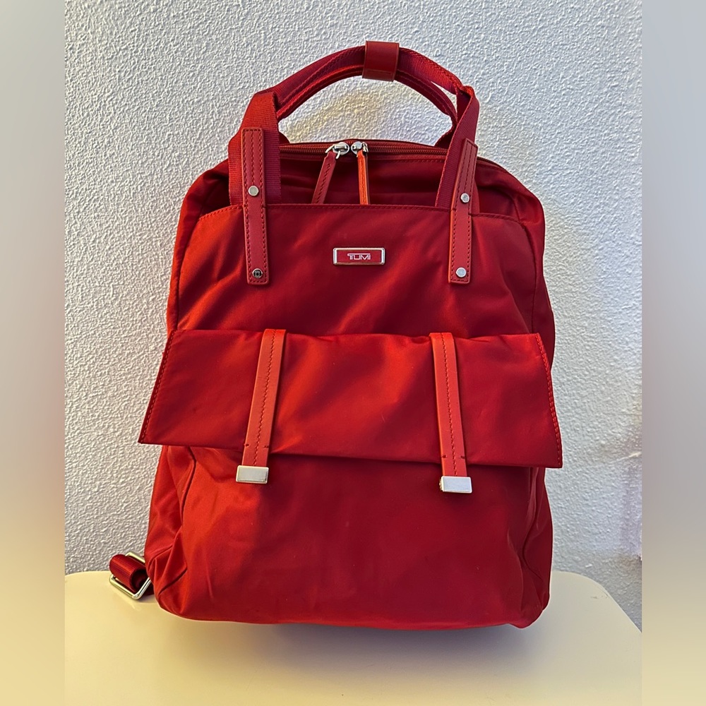 EPSOM TUMI business travel backpack.
